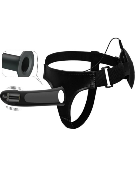 PRETTY LOVE - VITO Arnés Con Dildo Hueco Y Vibración| SexPlace.MX