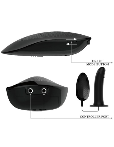 PRETTY LOVE - VITO Arnés Con Dildo Hueco Y Vibración| SexPlace.MX