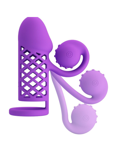 ROMANCE - Manga Extendida Morada con Vibraciones para Placer y Estimulación