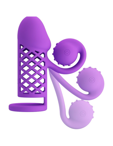 ROMANCE - Manga Extendida Morada con Vibraciones para Placer y Estimulación