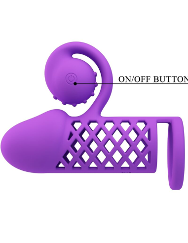 ROMANCE - Manga Extendida Morada con Vibraciones para Placer y Estimulación