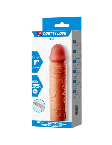 PRETTY LOVE - NILE Funda De Pene Extensora Natural | SexPlace.MX