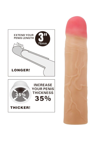 PRETTY LOVE - KYLIAN Funda De Pene Extensora Natural | SexPlace.MX