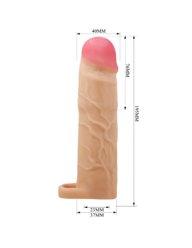 PRETTY LOVE - GERD Funda De Pene Extensora Natural | SexPlace.MX