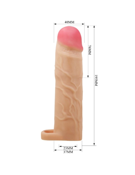 PRETTY LOVE - GERD Funda De Pene Extensora Natural | SexPlace.MX