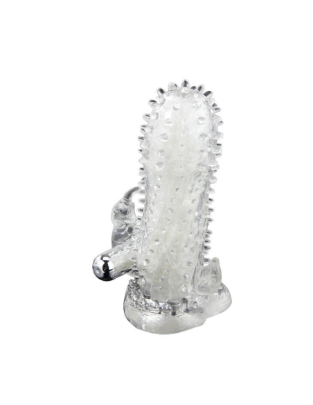 BAILE - Brave Man: Extensión de Pene Vibrador Rabbit para Placer Doble