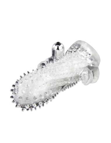 BAILE - Brave Man: Extensión de Pene Vibrador Rabbit para Placer Doble