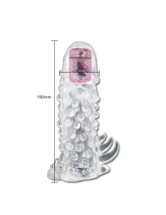 BAILE - BRAVE III MAN SENSOR EXTENSION: Funda Vibratoria para Mayor Placer y Confianza en el Dormitorio