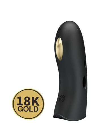 PRETTY LOVE - MARICO Funda Dedo Electro-estimulador Negro| SexPlace.MX
