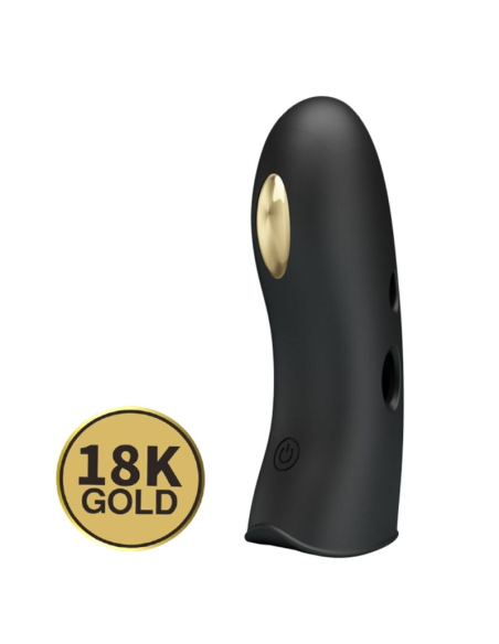 PRETTY LOVE - MARICO Funda Dedo Electro-estimulador Negro| SexPlace.MX
