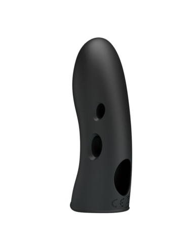 PRETTY LOVE - MARICO Funda Dedo Electro-estimulador Negro| SexPlace.MX