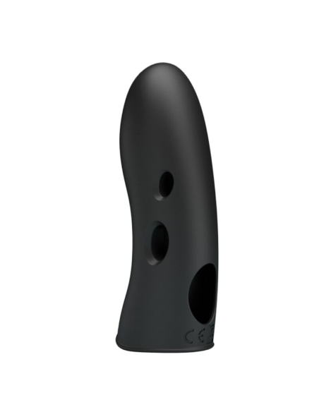 PRETTY LOVE - MARICO Funda Dedo Electro-estimulador Negro| SexPlace.MX