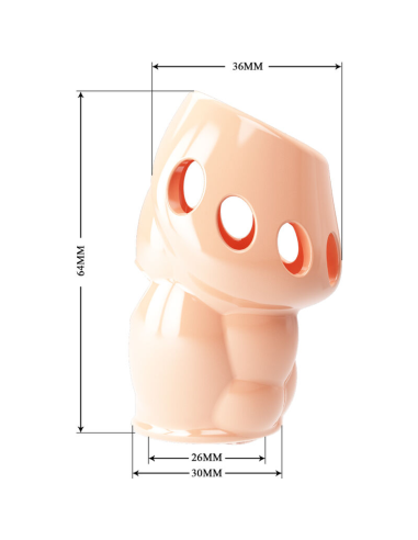 PRETTY LOVE - OSCAR Engrosador Pene Natural | SexPlace.MX