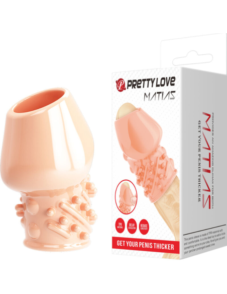 Pretty Love Matias - Engrosador Pene Natural para Mayor Potencia y Satisfacción