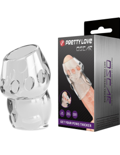 Pretty Love Oscar - Engrosador de Pene Transparente | Mejora tu Rendimiento Sexual