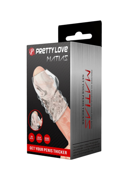 PRETTY LOVE - MATIAS Engrosador Pene Transparente