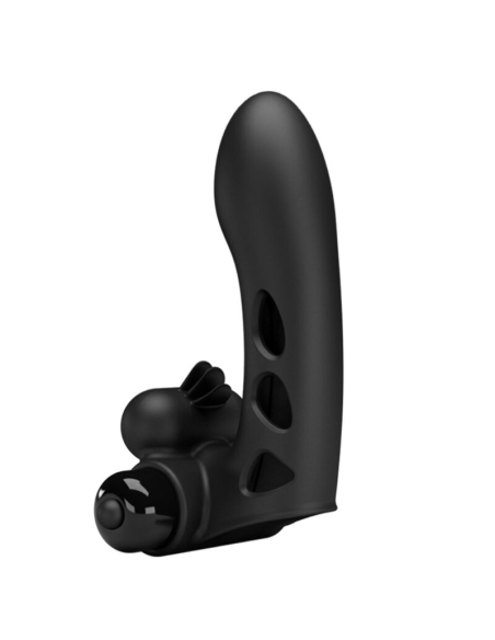 PRETTY LOVE - ORLANDO Funda De Dedo Vibrador Negro | SexPlace.MX