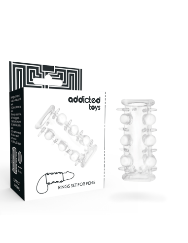 ADDICTED TOYS - Funda Pene Transparente | SexPlace.MX