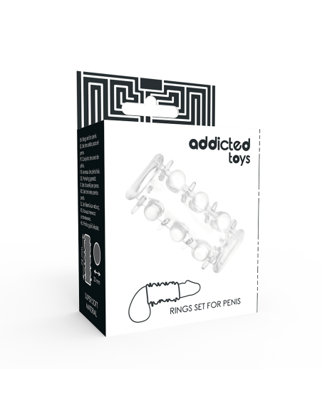 ADDICTED TOYS - Funda Pene Transparente | SexPlace.MX