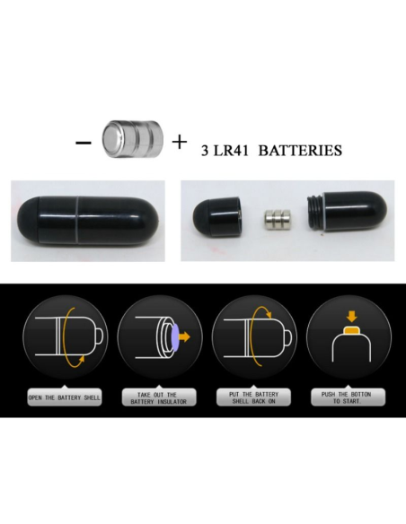 BAILE - Brave Man Funda Realística Pene con Rabbit 16.5 cm Negro | Placer y Estimulación Garantizados