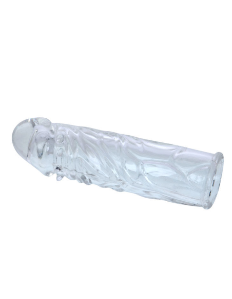 BAILE - Funda Transparente para el Pene en Silicona 13 cm | Aumenta Placer y Sensaciones Eróticas