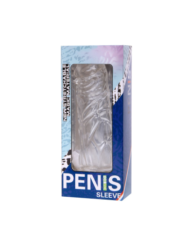 BAILE - Funda Transparente para el Pene en Silicona 13 cm | Aumenta Placer y Sensaciones Eróticas