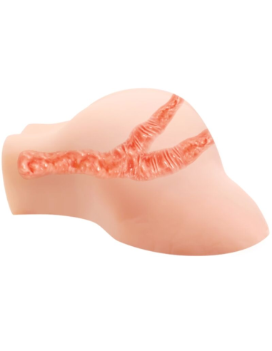 CRAZY BULL - Vagina y Ano Realistas con Vibración | Máximo Placer Masculino