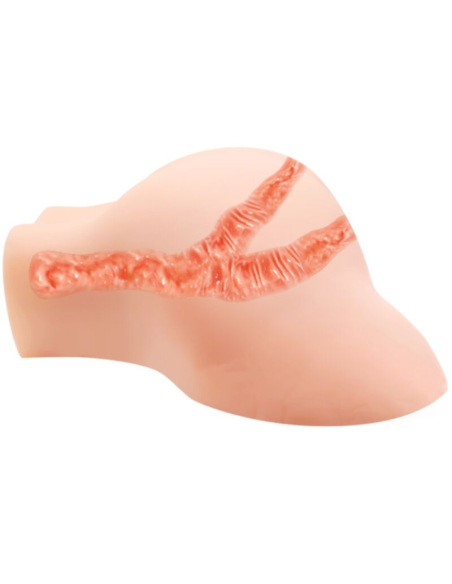 CRAZY BULL - Vagina y Ano Realistas con Vibración | Máximo Placer Masculino