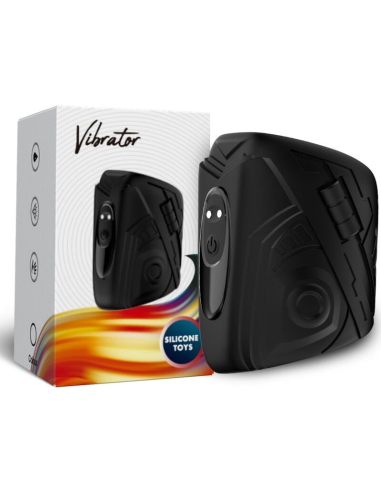 ARMONY - Anillo Vibrador y Masturbador Negro | Placer de Alta Calidad y 9 Modos de Vibración