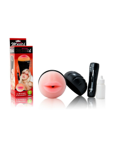 BAILE - Boca Masturbador Con Vibrador 7 Ritmos: Placer Realista y Sensual