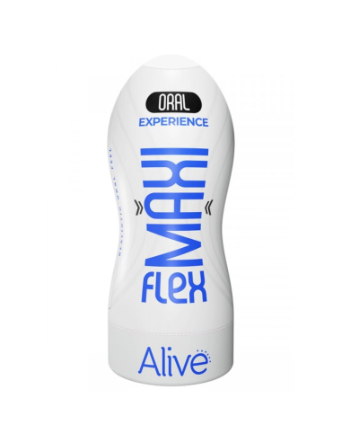 ALIVE - MAXI FLEX BOCA Masturbador Masculino Talla L | SexPlace.MX