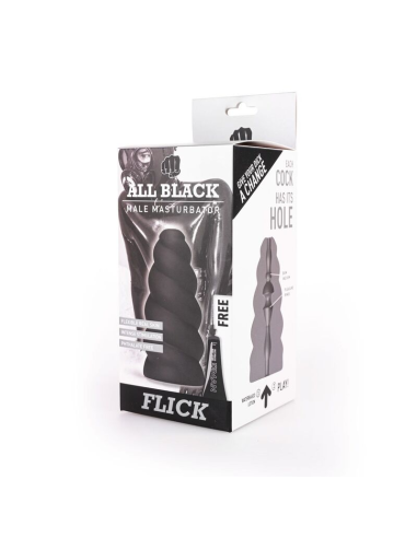 ALL BLACK - MASTURBADOR FLICK: Siente el Placer con Estilo y Comfort en Casa