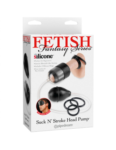 Fetish Fantasy Series: Succionador Glande con Anillas Potenciadoras - Satisfacción Garantizada
