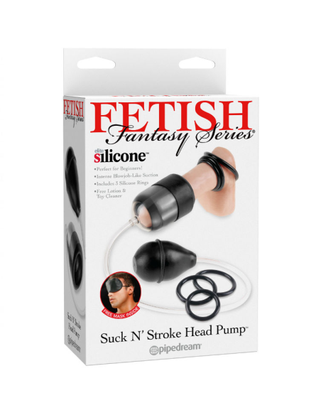 Fetish Fantasy Series: Succionador Glande con Anillas Potenciadoras - Satisfacción Garantizada