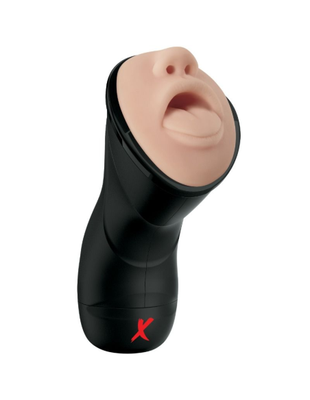 PDX ELITE Stroker Realístico Garganta Profunda con Vibración - Placer Intenso y Diseño Único