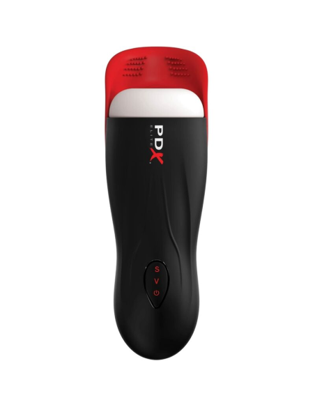 PDX ELITE FAP-O-MATIC PRO: Masturbador Stroker con Succión y Vibración para Placer Inigualable
