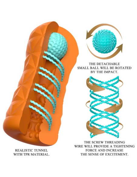 PRETTY LOVE - Masturbador Victoria Cheney Naranja | SexPlace.MX