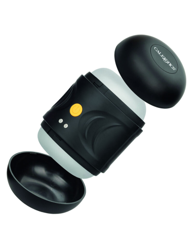 CalExotics Boundless - Masturbador Doble Motor Vibratorio | 10 Funciones de Placer y Diseño Impermeable