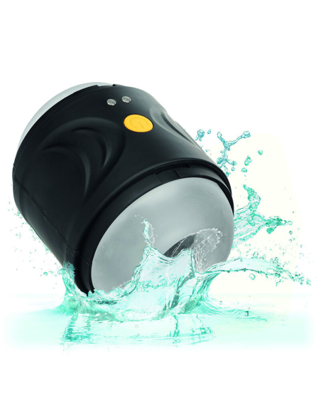 CalExotics Boundless - Masturbador Doble Motor Vibratorio | 10 Funciones de Placer y Diseño Impermeable