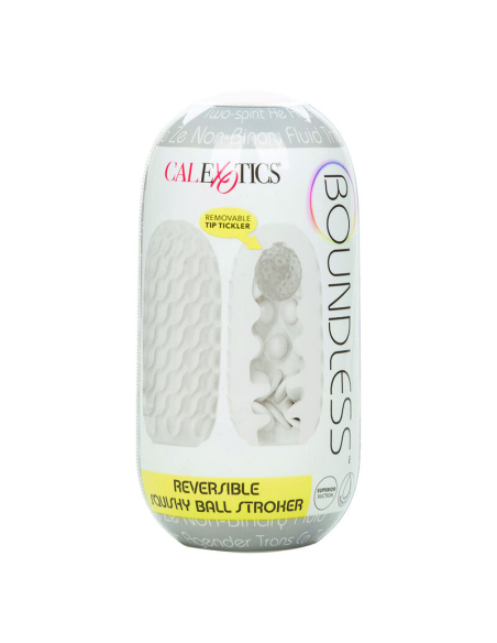 Boundless Stroker Blando Reversible Gris - Placer Personalizado y Sensaciones Únicas | CalExotics