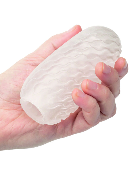 Boundless Stroker Blando Reversible Gris - Placer Personalizado y Sensaciones Únicas | CalExotics