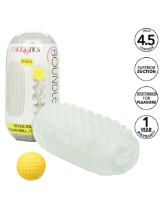 CALEXOTICS - Boundless Stroker Reversible Amarillo: Placer Personalizado y Satisfacción Inigualable