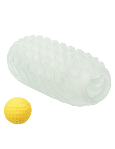 CALEXOTICS - Boundless Stroker Reversible Amarillo: Placer Personalizado y Satisfacción Inigualable