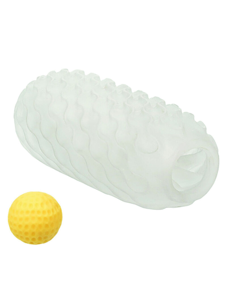 CALEXOTICS - Boundless Stroker Reversible Amarillo: Placer Personalizado y Satisfacción Inigualable