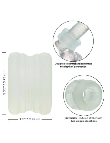 CALEXOTICS Boundless Anillo Tope y Estimulador: Placer Sin Límites y Experiencias Personalizadas