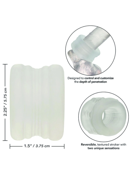 CALEXOTICS Boundless Anillo Tope y Estimulador: Placer Sin Límites y Experiencias Personalizadas