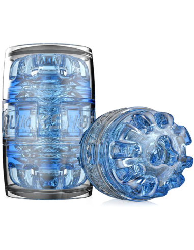 FLESHLIGHT - QUICKSHOT TURBO BLUE ICE MASTURBADOR | SexPlace.MX