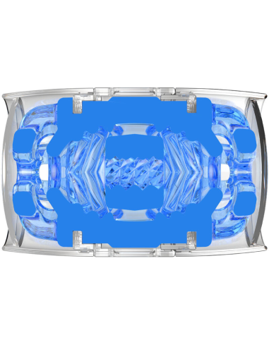 FLESHLIGHT - QUICKSHOT TURBO BLUE ICE MASTURBADOR | SexPlace.MX