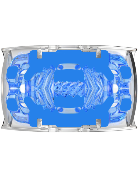 FLESHLIGHT - QUICKSHOT TURBO BLUE ICE MASTURBADOR | SexPlace.MX