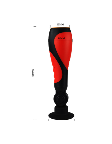 BAILE Oral Sex Lover: Masturbador Masculino con 30 Modos de Vibración | 100% Silicona FDA